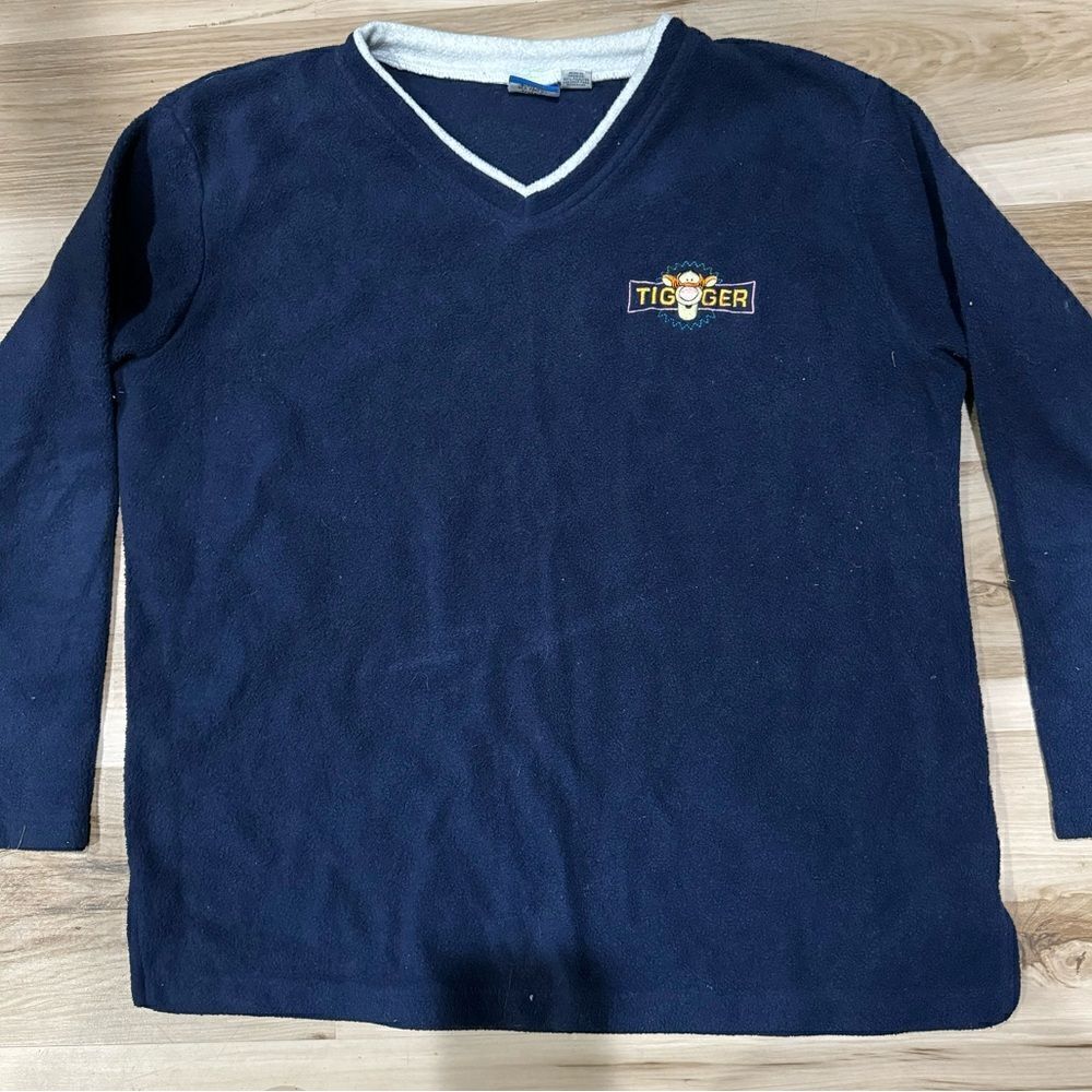 Vintage Disney Tigger Fuzzy Sweatshirt 90’s Women’s Large